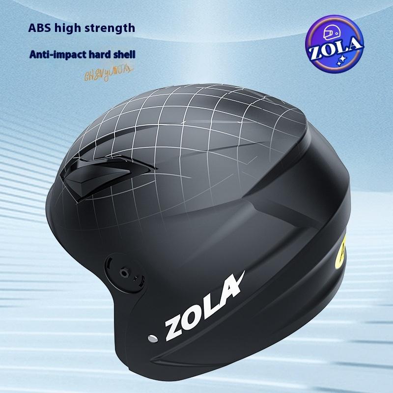 3/4 Half Helmet For Men Women Motorcycle Open Face Helmet Dual Sun Visor Quick Release Buckle Cycling Motocross Riding Equipment