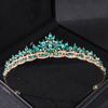 Tiara și Coroane Cristal Baroc Bentiță pentru Femei Petrecere Mireasă Nuntă Accesorii Păr Bijuterii Coroană Tiara Bentiță Cadou