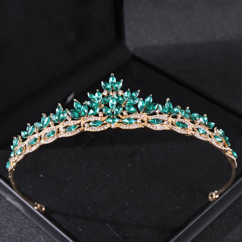 Tiara și Coroane Cristal Baroc Bentiță pentru Femei Petrecere Mireasă Nuntă Accesorii Păr Bijuterii Coroană Tiara Bentiță Cadou