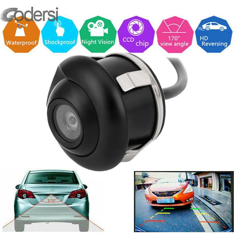 CCD HD Night Vision 360 Degree For Car Rear View Camera Front View Side Reversing Backup Camera Auto Backup Monitor Universal