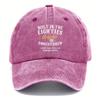 80er Jahre Baseballkappe - gewaschen & verwaschene Dad Hat - Unisex trendige Entenbillenmütze