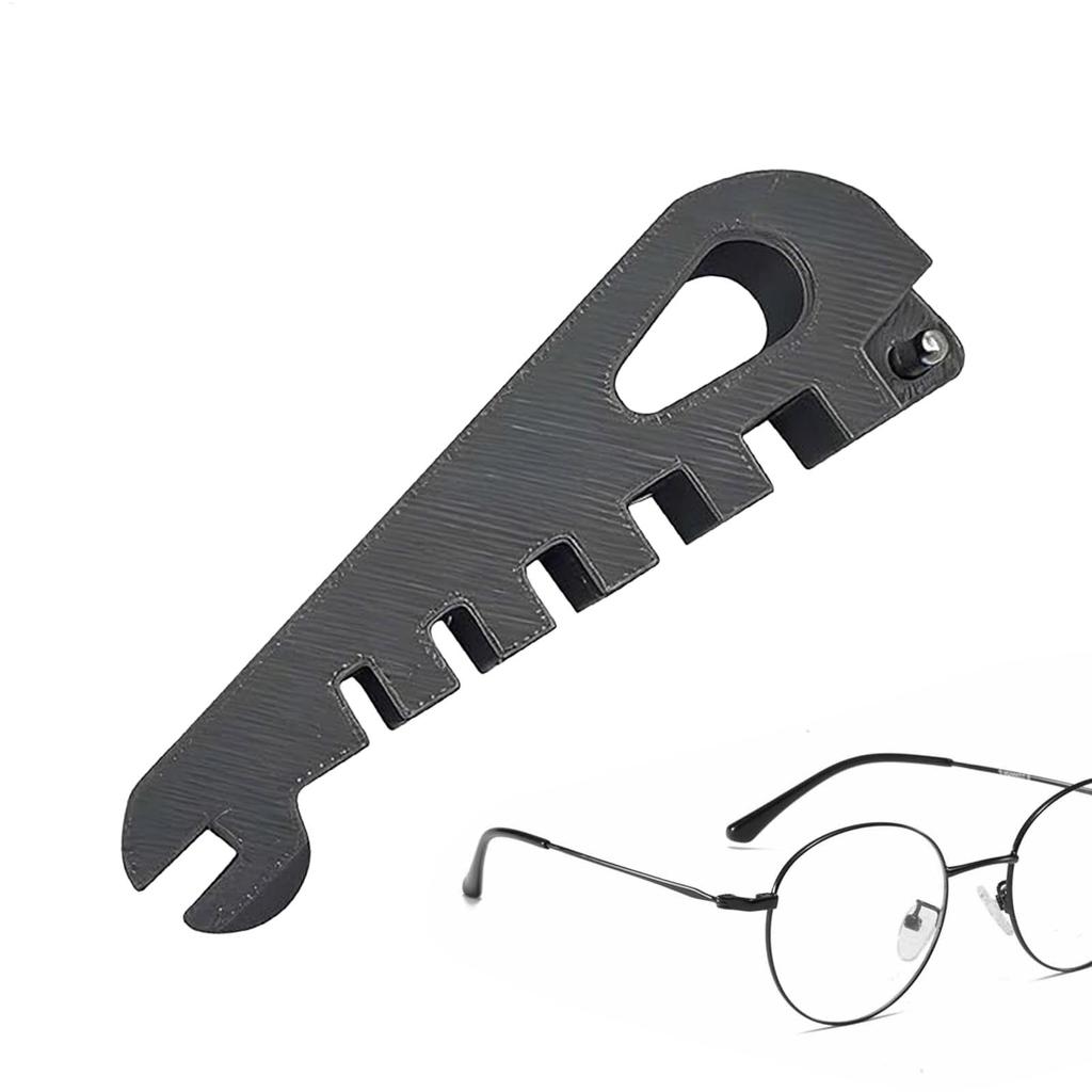 1pc Eyeglass Adjustment Tool Leg Bending & Nose Pads Repair Frame Adjustment Function Sleek Home Accessory for Daily Glass