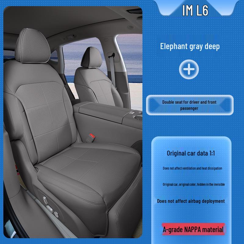Zhiji L6 All-Season Seat Covers: Breathable, Fully Enclosed, Universal Fit for 26 Models