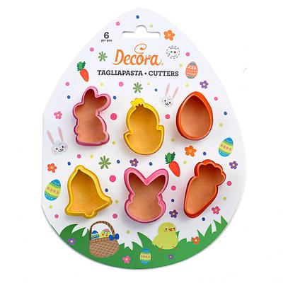 Decora Easter Cookie Cutters 6 Pieces