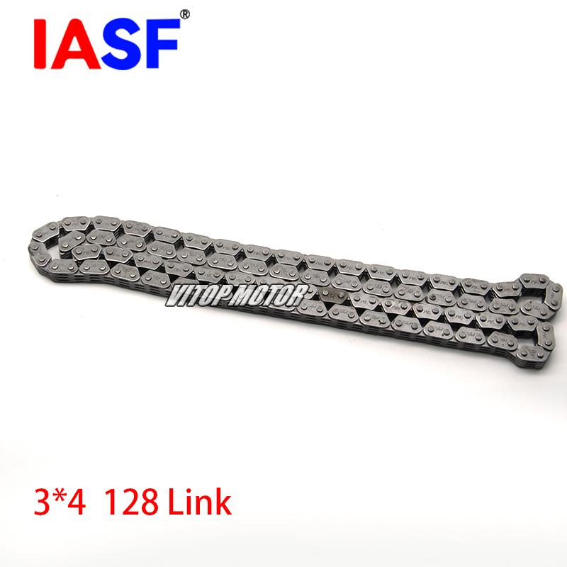 Fits for Kawasaki KLX250 KLX 250 1992-2015 2014 2013 2012 2011 2010  Motorcycle Engine 128 Link Camshaft Timing Chain Sets