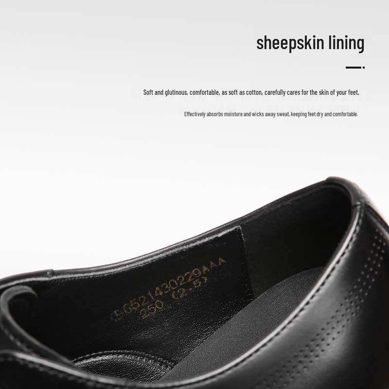 Goldlion Men s Business Derby Leather Shoes 41