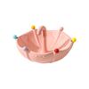 Umbrella Shaped Ceramic Fruit Bowl with Fork with 6 Forks Large Capacity Fruit Basin Fork Set Stainless Steel Fork Reusable