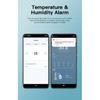 Tuya Zigbee WiFi Temperature Humidity Sensor 1M External Sensor Cable Probe APP Remote Control Work With SmartLife Yandex Alexa