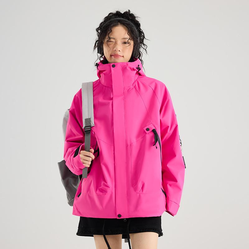 Unisex 3-in-1 Outdoor Jacket: New Autumn/Winter, Graphene Liner, Thickened, Hooded, Workwear Style, Mountaineering Gear 2XL