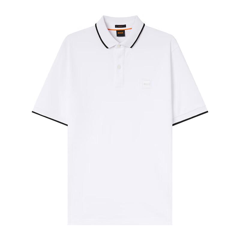 

Hugo Boss Мужская классическая футболка-поло с коротким рукавом и логотипом XXL