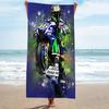 1pc V-Valentino R-Rossi VR46 MotoGP Watercolor Beach Towel Microfiber Soft Quick Dry Bath Towel for Fans Swimming Outdoor