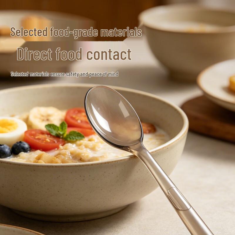 Jiwanggu Individually Wrapped Thickened Plastic Spoons