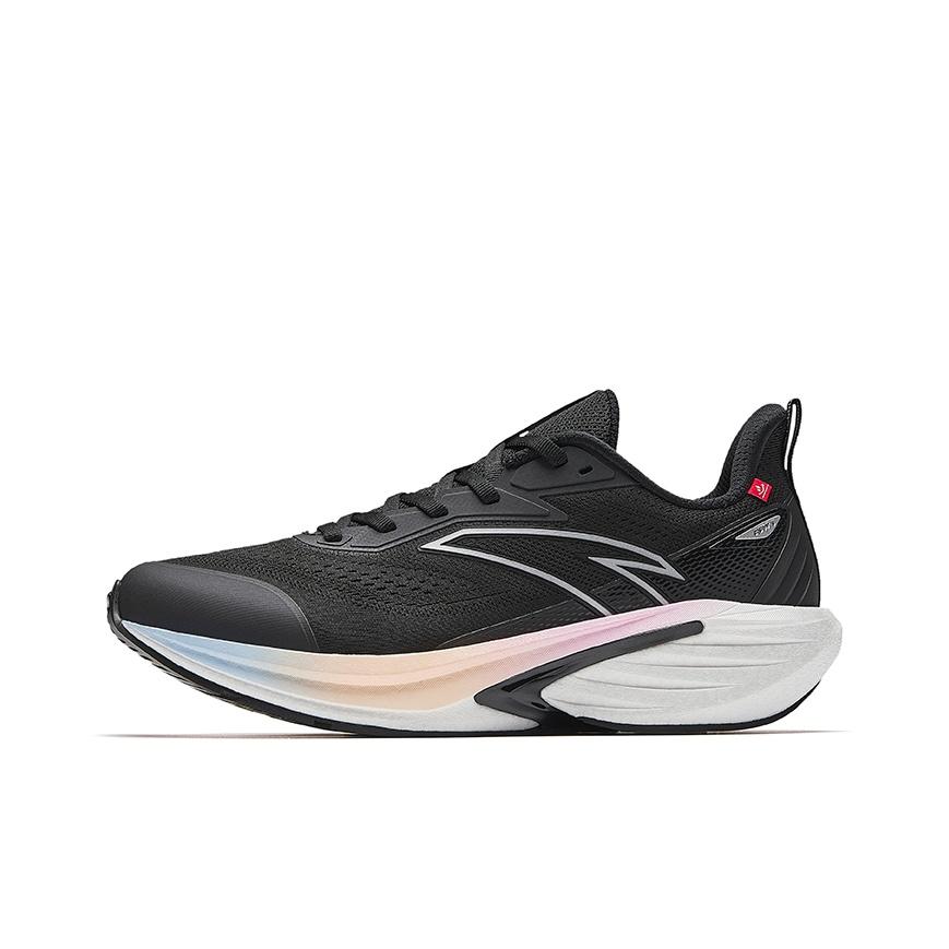 Anta Rocket 7 Nitrogen 2 Technology Comfortable Fashion Shock Absorption Wear Resistant Low Top Casual Running Shoes Women sneaker Black 122545581-11