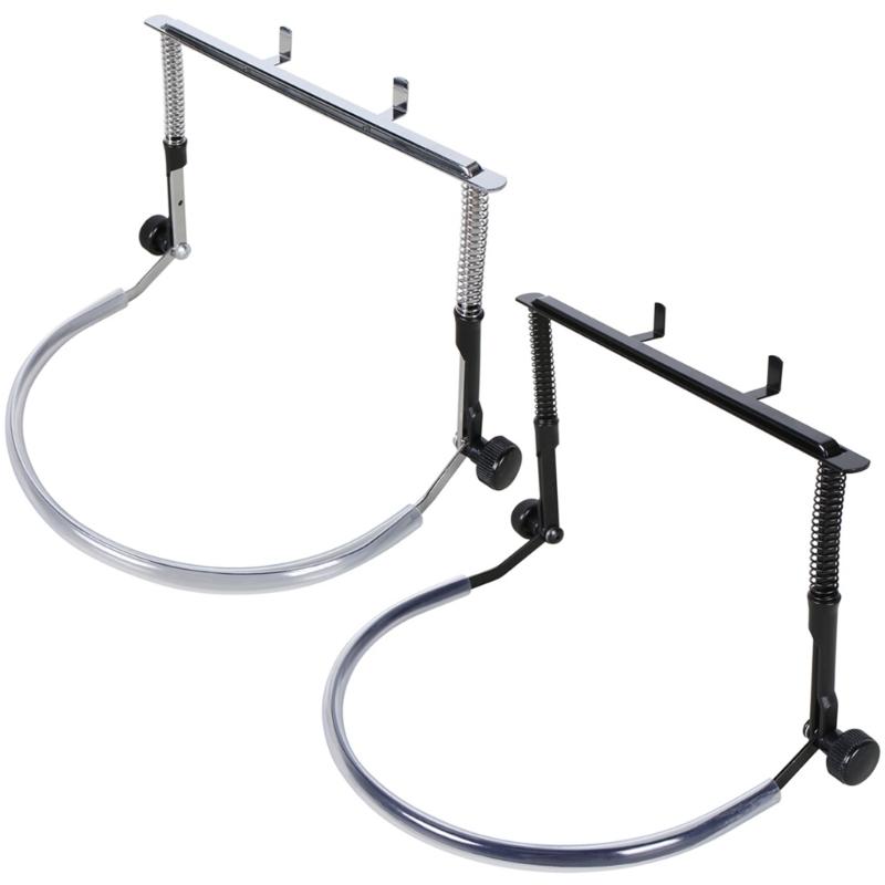24 Hole Harmonica Neck Mount Rack Mouth Organ Stand Adjustable Harmonica Holder Stand Neck Bracket For Musician argento