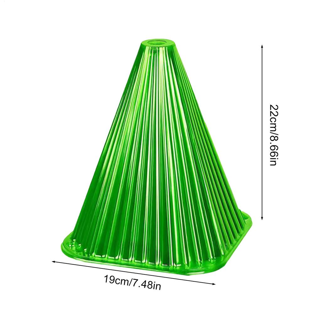 1PC Garden Plant Cloches Cover Reusable Square Plant Growth Box Against Snails Weather Influences Green Plant Protection Cover