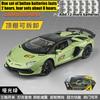 1:24  Aventador Svj 63 Limited Edition Roadster Supercar Alloy Diecast Collectible Car Model Sound And Light Birthday