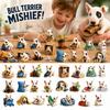 Acrylic Dog Figurine, Shoe Collectible Toy for Dog Lovers