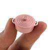 1Pcs 1/12 Dollhouse Miniature Accessories Mini Soup Pot Simulation Furniture Kitchen Kitchenware for Doll House Home Decoration