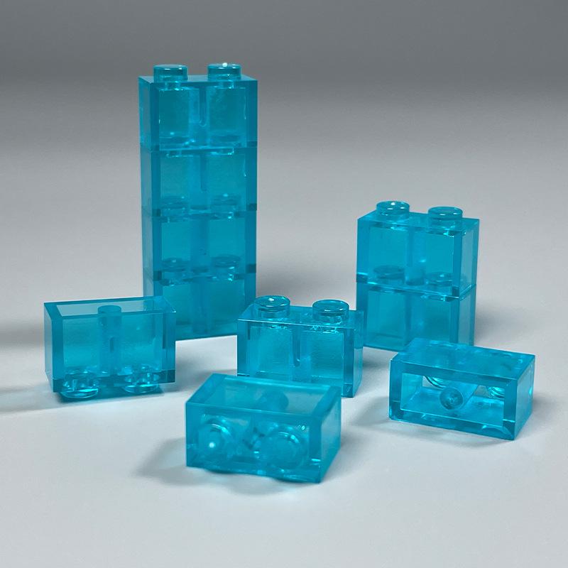 Small Particle Building Blocks: 1x2 High-Hole Brick 3004 - Basic Wall Brick Toy Accessories