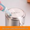 304 Stainless Steel Seasoning Jar Set with Wooden Lids