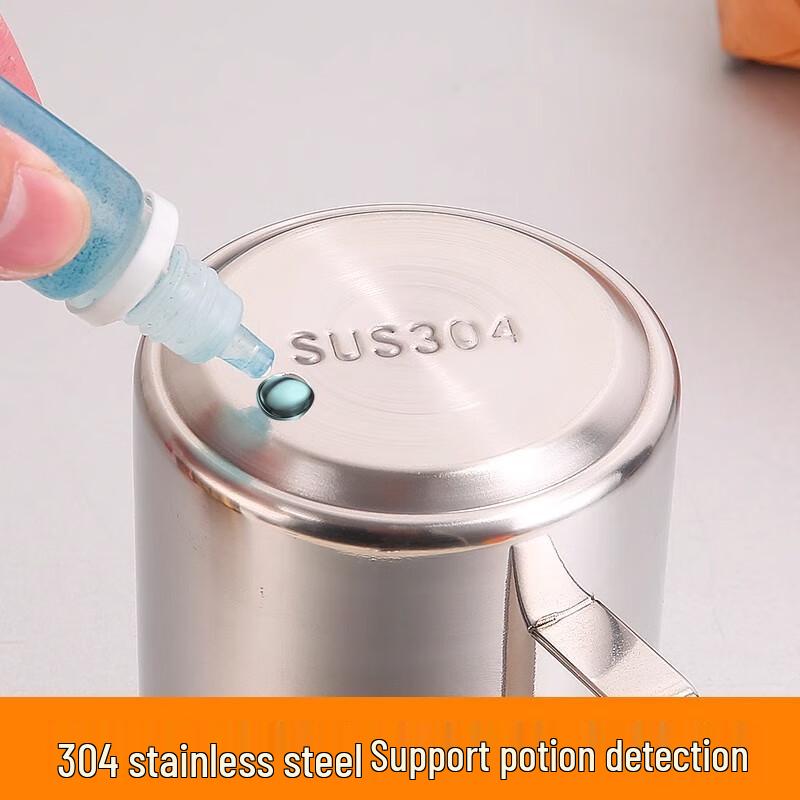 304 Stainless Steel Seasoning Jar Set with Wooden Lids