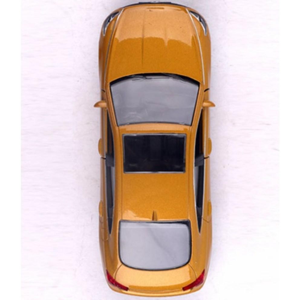 WELLY Hyundai Sonata DN8 Kovový model auta - Zlatá