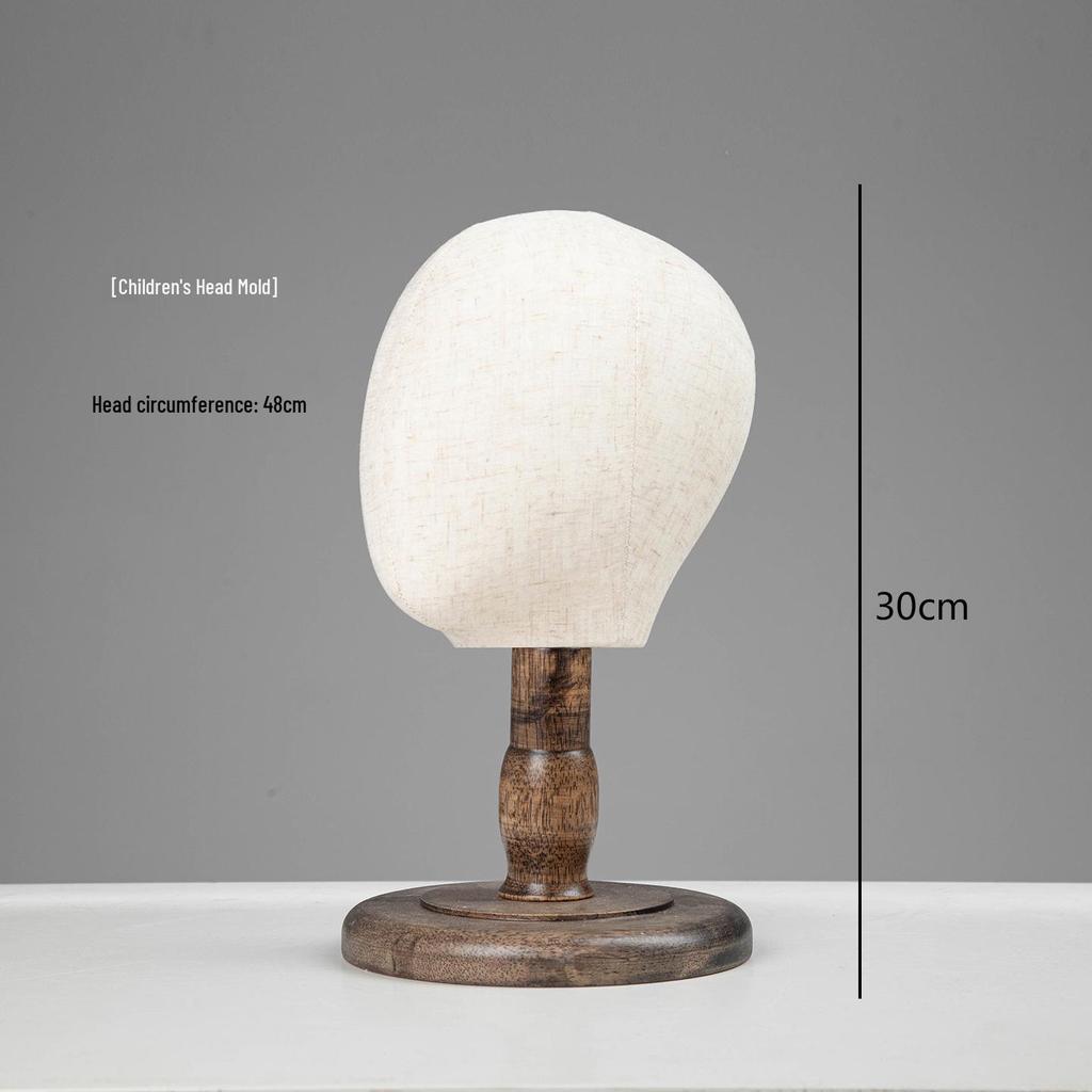 Desktop Female Mannequin Hat and Wig Display Stand
