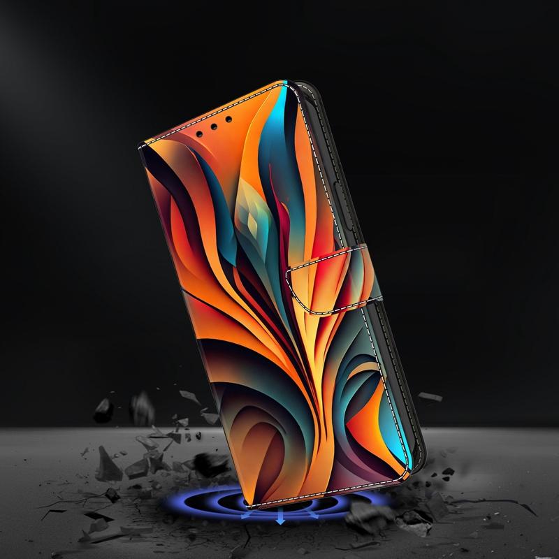 For Xiaomi Redmi 15C European Version Case Painted Wallet Flip Case for Xiomi Redmi 15c 5G 4G 173mm Protective Cover Funda Coque