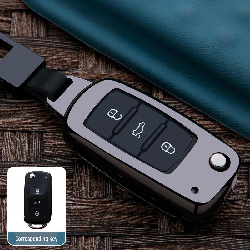 Volkswagen & Skoda Key Case for Sagitar, Tiguan, Passat, Tayron, Jetta, Magotan, Lavida, Bora