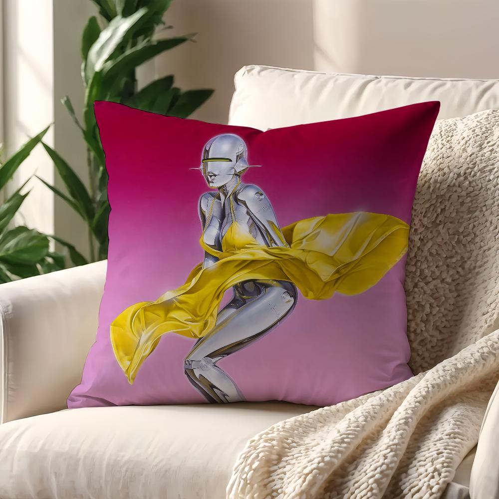 SSorayamas Art HHajime Cool cushion cover Decoration Room Car Home Office Coffee Pillow Sofa Printing Nordic Simplicity Hit