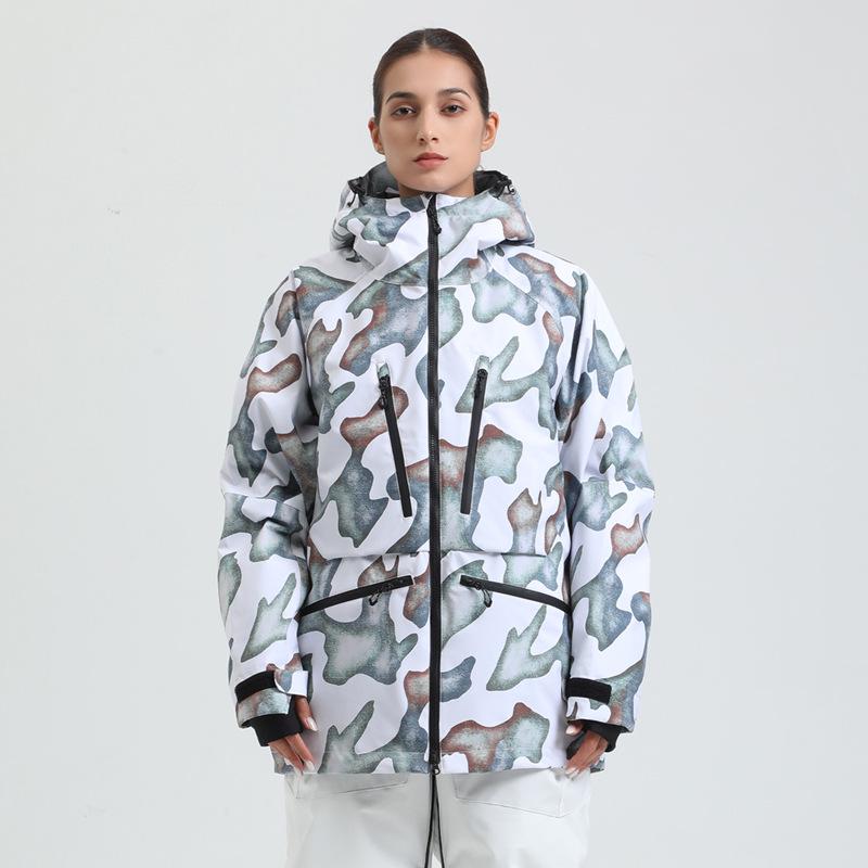 Men's and Women's Winter Ski Suit: Warm, Breathable, Waterproof, and Windproof for Outdoor Snowboarding and Sports.