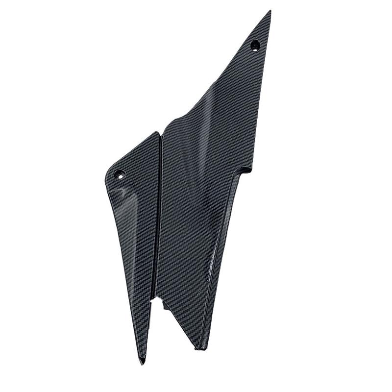 Carbon Fiber Motorcycle Rear Lower Seat Trim Side Fairing Cover Panel Bodywork for Kawasaki Ninja ZX6R ZX636 2005 2006