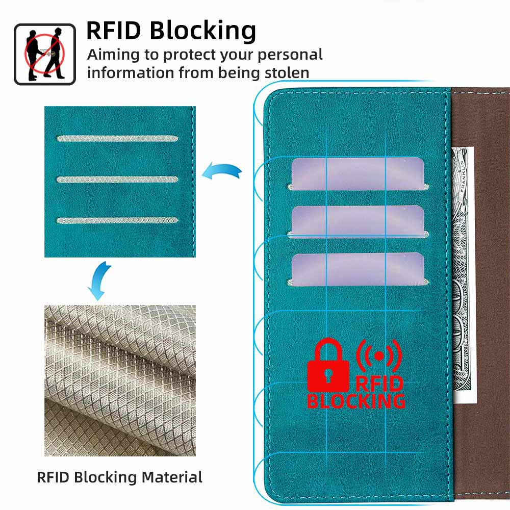 Wallet Card Slot RFID Blocking Magnetic Flip Leather Case For Samsung Galaxy S20 Ultra S20 Plus galaxy S20 FE Phone Bag Coque