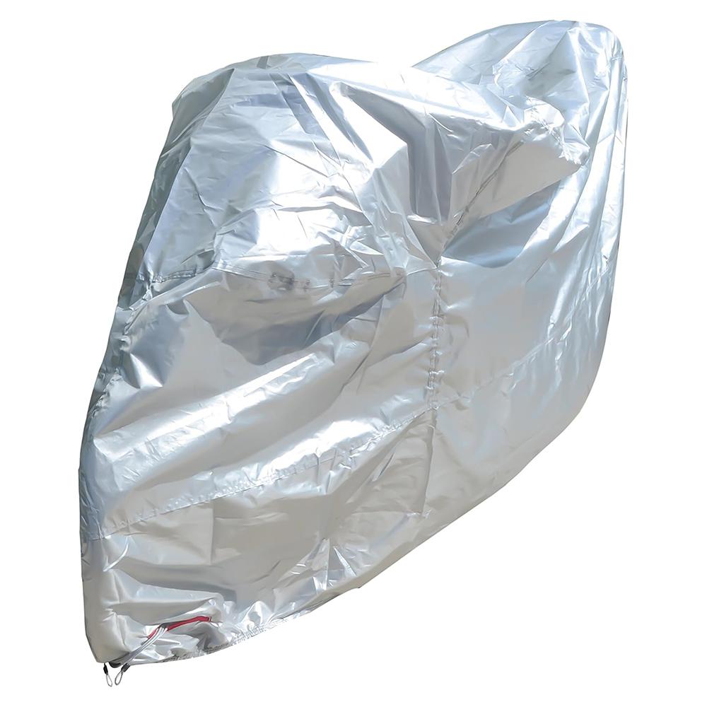 

Водонепроникний чохол для мотоцикла з УФ-захистом, срібним покриттям, з тканини Оксфорд 210D, розмір 3XL/295 x 110 x 140 см Type A