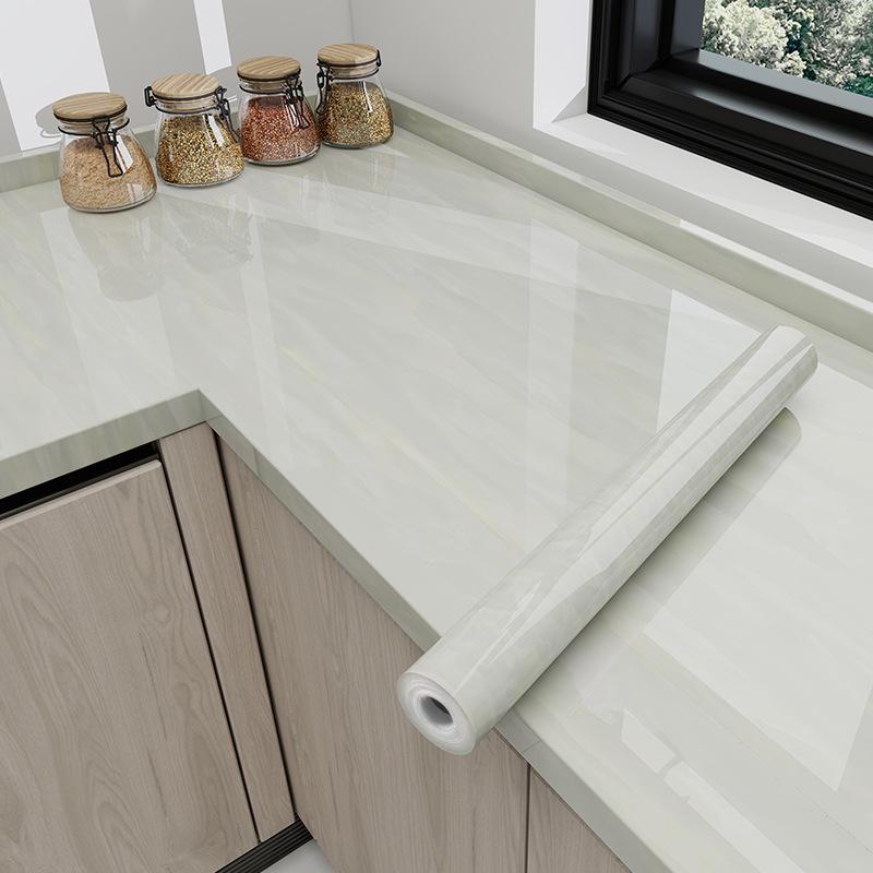 Eco-Friendly Kitchen Anti-Oil Stickers: Self-Adhesive, Waterproof, Heat-Resistant Tile and Stove Top Renovation Wallpaper.