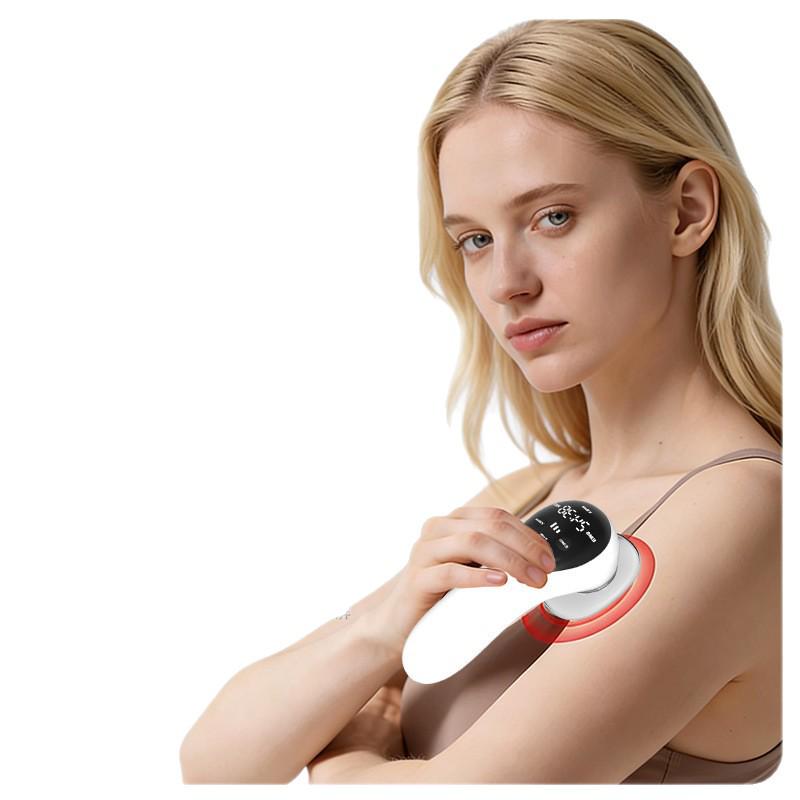 Wielofunkcyjny masażer do liposukcji podciśnieniowej i modelowania sylwetki z terapią światłem czerwonym/niebieskim