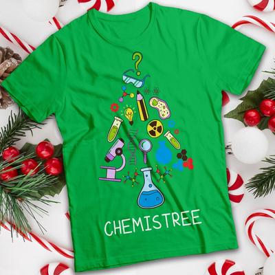 Christmas T-Shirts Science Scientific Elements Mens and Womens Tee #MC