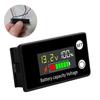DC 8V-100V Battery Capacity Indicator Lead Acid Lithium LiFePO4 Car Motorcycle Voltmeter Voltage Gauge 12V 24V 48V 72V Black