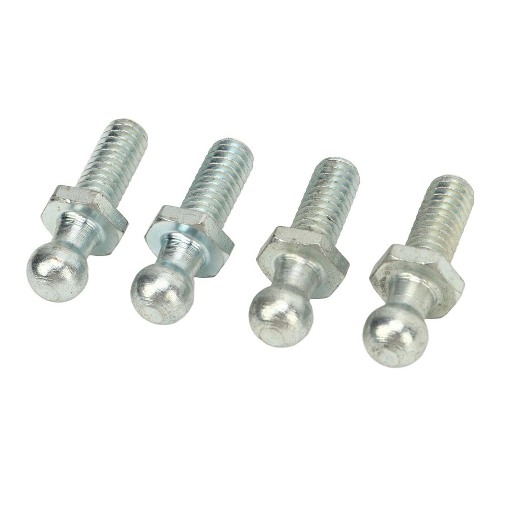 4Pcs 10mm Studs 5Celsius16‑18 Thread High Hardness Rugged Stable Studs Washers Kit for Tool Boxes RVs Cars