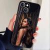 F-Fashion Becky G Mobile Phone Case For iPhone 17 16 15 14 13 12 Max Plus Silicone Black Cover