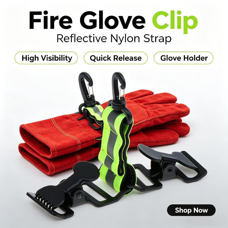 1 Stück Multifunktionale Tragbare Handschuhklemmen Feuerwehrhandschuh-Riemen Grün Grau Arbeitsklemme Fäustling-Clips Handschuh-Halter