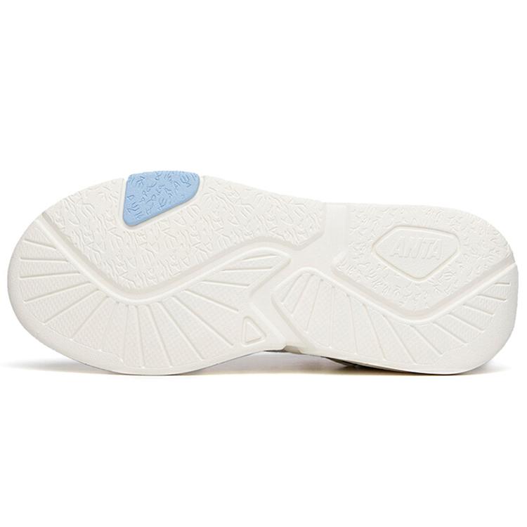 Anta Life Collection Slip Resistant Abrasion Resistant Low top Skateboard Shoes Women's Blue White 122138084-1