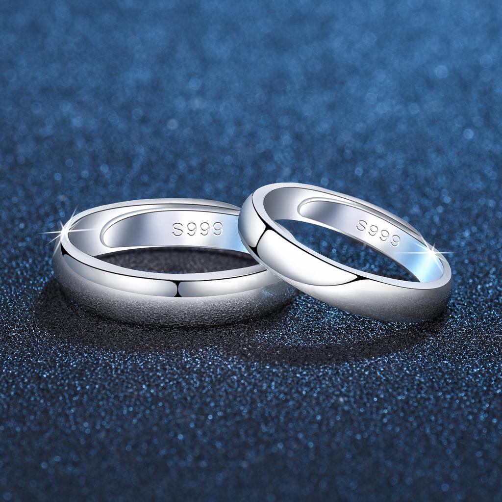 925 Sterling Silber Glatte Ringe Hohe Qualität für Damen-Temperament Bankett Hochzeits Schmuck Jubiläumsgeschenk