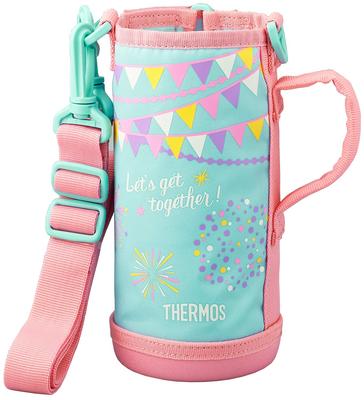 Thermos Replacement Bottle with Handy Mint Flag 2-Way FHO-801WF Pouch, (M-F)