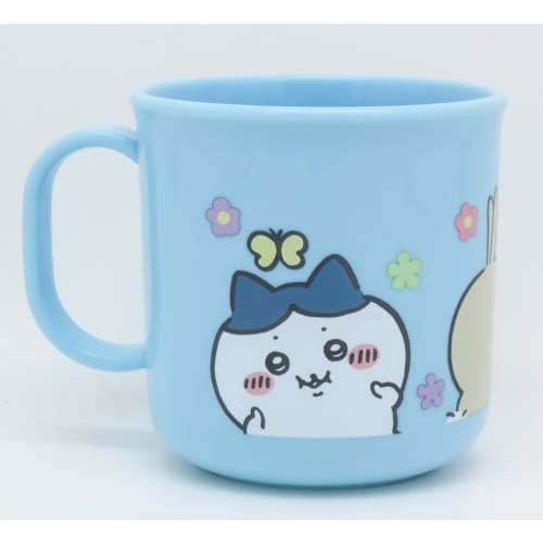 OSK Children's Cup, Chiikawa, Plastic Cup, 200ml, Made in Japan, Antibacterial, C-1, Blue