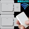1-3set Wireless Remote Control Switch Lighting Button Lazy Remote Control ABS Home Use No Wiring Switch Accessories