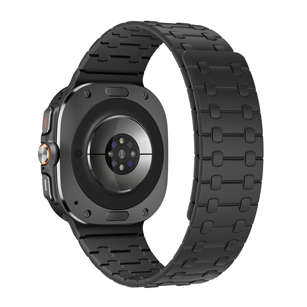 No Gaps Silicone Strap For Samsung Galaxy Watch Ultra 47mm Sports Magnetic Bracelet Belt For Galaxy Watch Ultra 2026 47mm Band