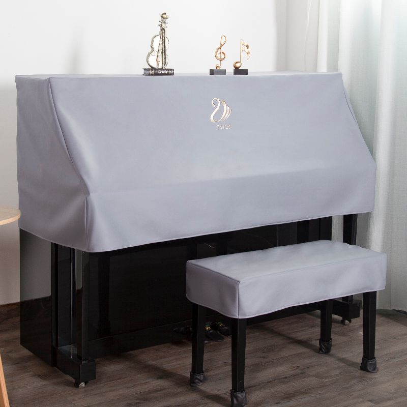 

Водонепроницаемый Одноразовый Пылезащитный Чехол для Пианино Получехол, Простой Черный Чехол для Банкетки Высококачественная Ткань Чехол для Электропианино Полный Чехол Полотенце Light gray Single stool cover