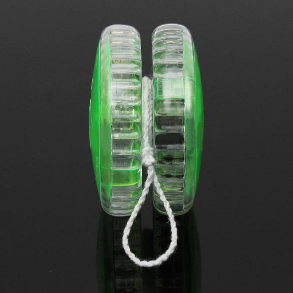 Yo-Yo Lighting Technique Clutch Mechanism Toy Speed Ball Children's Plastic Luminous Yo-yo Glare Yo-yo Ball Rope Rope