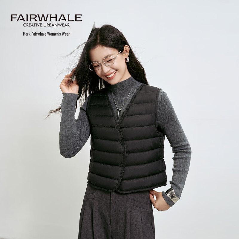 Mark Fairwhale Women's Short V-Neck Down Vest